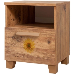 Κομοδίνο Leva Alfa Seed 863SPH3519 45x40x52cm Multi