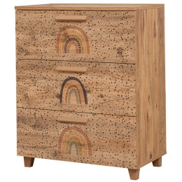 Συρταριέρα Παιδική Leva Gravis Rainbow 80x43x95cm Multi