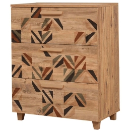Συρταριέρα Leva Gravis Triangle 80x43x95cm Multi
