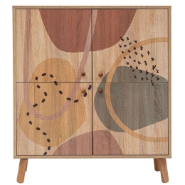 Παπουτσοθήκη - Ντουλάπι Multilux Form 869VEL4517 95x36x111cm Multi Ξύλο,Μελαμίνη