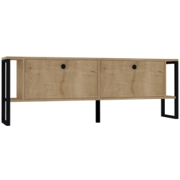 Έπιπλο Τηλεόρασης Ahu 835PUQ4504 160x24,5x50,4cm Oak