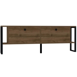 Έπιπλο Τηλεόρασης Ahu 835PUQ4506 160x24,5x50,4cm Walnut