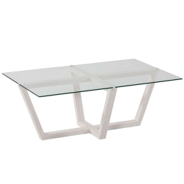 Τραπέζι Σαλονιού Amalfi 552NOS1453 105x65x35cm White
