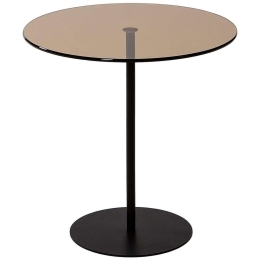 Τραπεζάκι Βοηθητικό Chill-Out 552NOS1467 50x50x50cm Black-Bronze