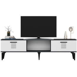 Έπιπλο Τηλεόρασης Asimo 475OLV1428 150x29,6x44,6cm Anthracite-White