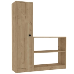 Παπουτσοθήκη Daisy 495SSE1809 100x29,6x120cm Oak Μοριοσανίδα, Μελαμίνη
