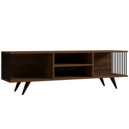 Έπιπλο Τηλεόρασης Josef 495SSE1627 160x40x48,6cm Walnut