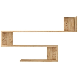 Ραφιέρα Τοίχου 956LCS2727 120x14,5x71,4cm Pine