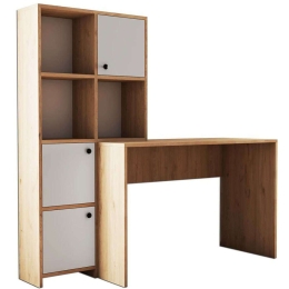 Γραφείο Silence 389MZA1813 156,8x51,5x146,8cm White-Oak