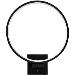 Φωτιστικό Τοίχου - Απλίκα Halka 119FRS1105 30x9x36cm Led 12W 3000K Black Opviq