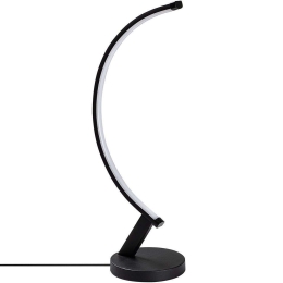 Φωτιστικό Επιτραπέζιο Bevel 119FRS1403 13x20x47cm Led 12W 3000K Black Opviq