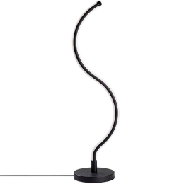 Φωτιστικό Επιτραπέζιο Yilan 119FRS1413 Φ13x57cm Led 16W 3000K Black Opviq