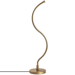 Φωτιστικό Επιτραπέζιο Yilan 119FRS1414 Φ13x57cm Led 16W 3000K Gold Opviq