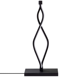 Φωτιστικό Επιτραπέζιο Zozo 119FRS1415 20x12x48cm Led 12W 3000K Black Opviq