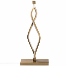 Φωτιστικό Επιτραπέζιο Zozo 119FRS1416 20x12x48cm Led 12W 3000K Gold Opviq