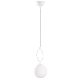 Φωτιστικό Οροφής Ring 942FLG1652 15x15x127cm 1xE14 40W White Opviq