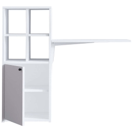 Γραφείο Αναδιπλούμενο Mix 393MRD1305 114x40x100cm White
