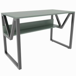 Γραφείο Lona 875ZNA4544 120x60x72,8cm Green-Black