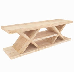 Έπιπλο Τηλεόρασης Massi 875ZNA4545 136x37x42cm Natural
