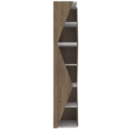 Ραφιέρα Δαπέδου Arrow 875ZNA4622 31,8x31,8x165cm Walnut-White