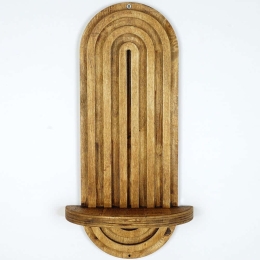 Ράφι Τοίχου 792EVL9070 20x9x40cm Walnut