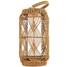 Φωτιστικό Δαπέδου - Φανάρι Ηλιακό 701CHD1573 Φ23x45cm Led 80lm 24W 3000K Natural Opviq