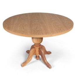 Τραπέζι Tondo 117FRF1217 Φ118x75cm Natural