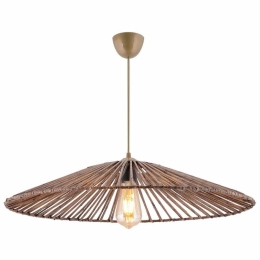 Φωτιστικό Οροφής Conic 390FLH2271 61x61x45cm 1xE27 40W Gold-Brown Opviq