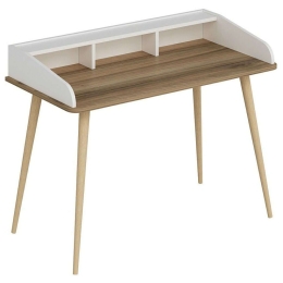 Γραφείο Mir 506MNR3348 120x60x88cm Oak-White