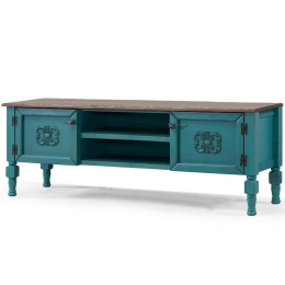 Έπιπλο Τηλεόρασης Ada 472PHL1102 150x50x40cm Turquoise