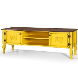Έπιπλο Τηλεόρασης Ada 472PHL1104 150x50x40cm Yellow