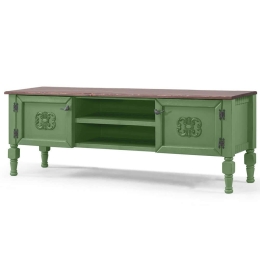 Έπιπλο Τηλεόρασης Ada 472PHL1106 150x50x40cm Light Green