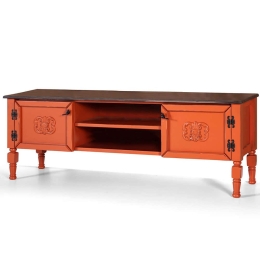 Έπιπλο Τηλεόρασης Ada 472PHL1108 150x50x40cm Orange