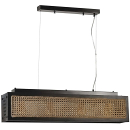 Φωτιστικό Οροφής - Ράγα Kumsal 941RTN1165 88x70cm E27 40W Natural-Black Opviq