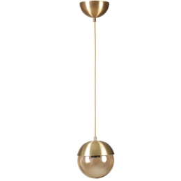 Φωτιστικό Οροφής Kure 941RTN1213 Φ15x70cm 1xE27 40W Gold Opviq