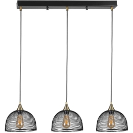 Φωτιστικό Οροφής - Ράγα Rota 941RTN1293 55x25x70cm 3xE27 40W Black Opviq