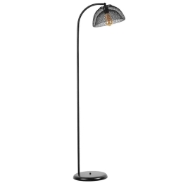 Φωτιστικό Δαπέδου Azra 941RTN1336 30x154cm 1xE27 40W Black Opviq