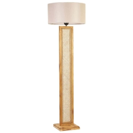 Φωτιστικό Δαπέδου Ribon 941RTN1365 40x150cm E27 40W Natural-Beige Opviq