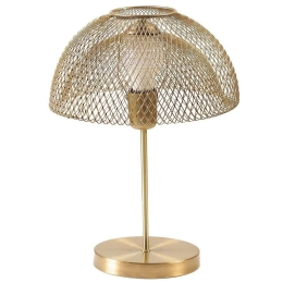 Φωτιστικό Επιτραπέζιο Lungo 941RTN1437 Φ28x40cm 1xE27 60W Gold Opviq