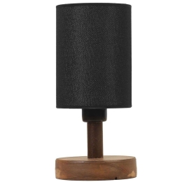 Φωτιστικό Επιτραπέζιο Anka 941RTN1440 15x34cm E27 40W Walnut-Black Opviq