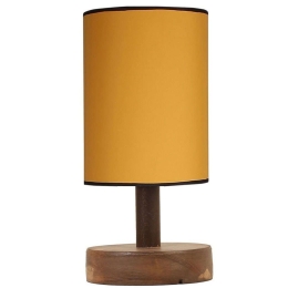 Φωτιστικό Επιτραπέζιο Anka 941RTN1442 15x34cm E27 40W Walnut-Mustard Opviq