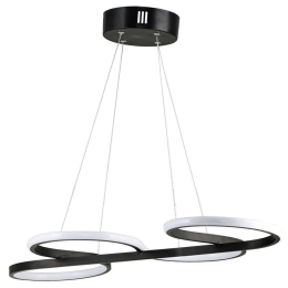 Φωτιστικό Οροφής - Ράγα Swing 166PRG1182 70x37x80cm Led 40-60W 4000K Black Opviq