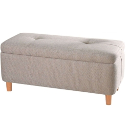 Σκαμπό Rocio 209FLF1387 100x41x45cm Beige
