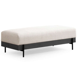 Σκαμπό Eti 560ARE2136 158x68x38cm White-Black