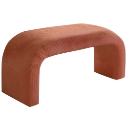 Σκαμπό Nu Bench 383EVN1120 106x46x45cm Coral