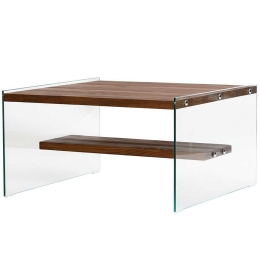 Τραπέζι Σαλονιού 552NOS2360 75x75x40cm Natural