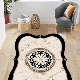 Χαλί Foille 399CHL1164 Cream-Black-Gold Conceptum Hypnose 120X180cm