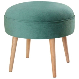 Σκαμπό Romley 209FLF1404 Φ52x44cm Green