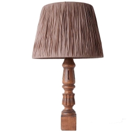 Φωτιστικό Επιτραπέζιο 687HMY2219 33x58cm E27 40W Brown Opviq