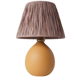 Φωτιστικό Επιτραπέζιο 687HMY2228 Φ24x37cm E27 40W Multi-Orange Opviq